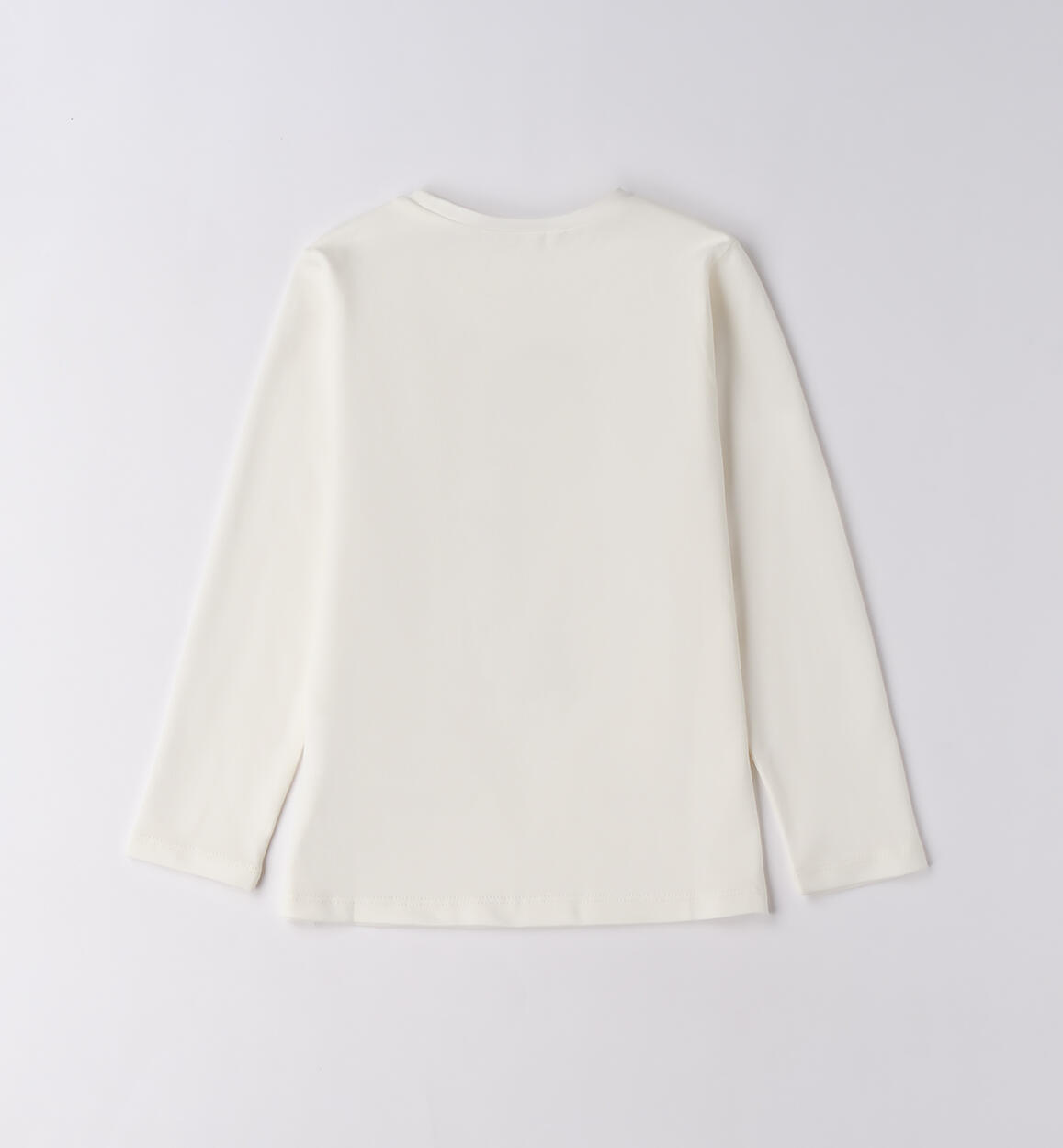 Maglietta da bambina con stampa PANNA-0112 - 1480F30600