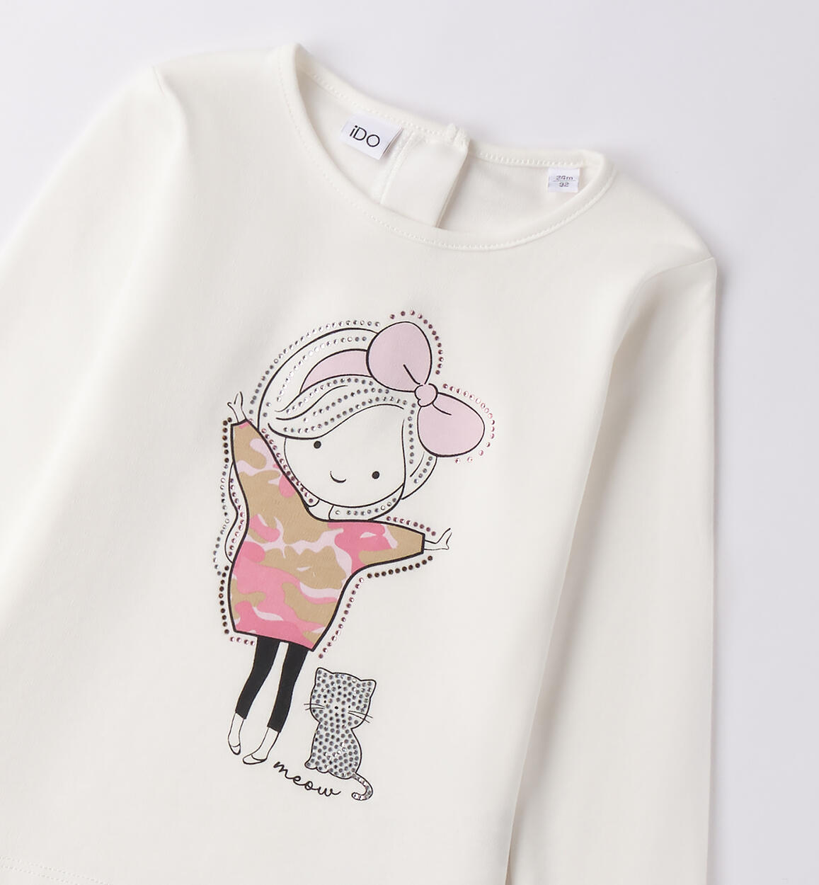 Maglietta da bambina PANNA-0112 - 1484F29500