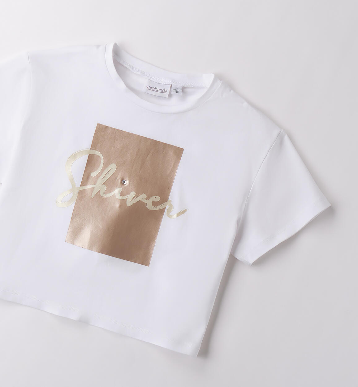 Maglietta da ragazza BIANCO-0113 - 2470B53100