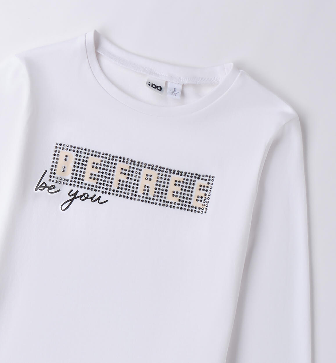 Maglietta da ragazza BIANCO-0113 - 2464B70200