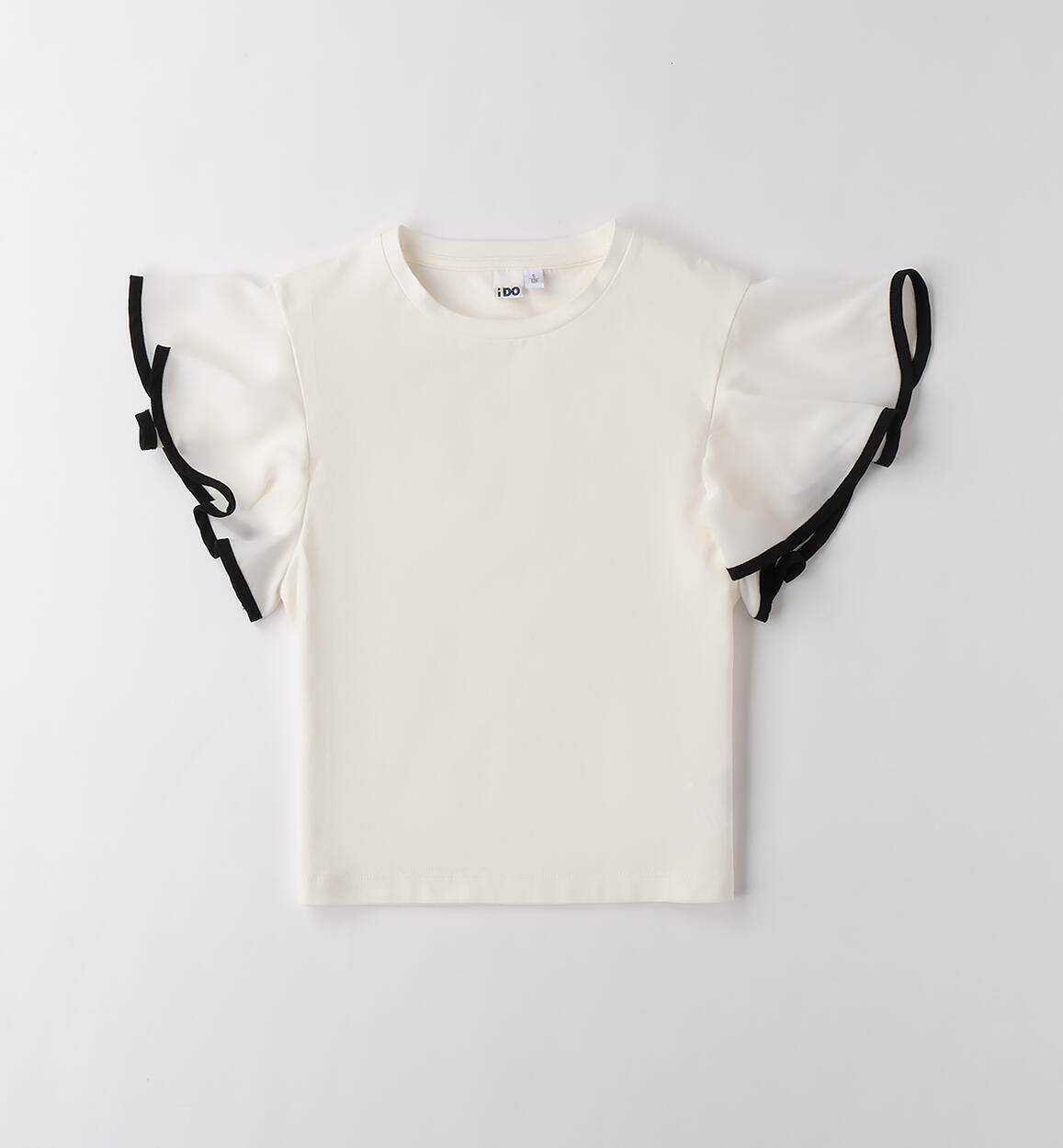 Maglietta da ragazza PANNA iDO