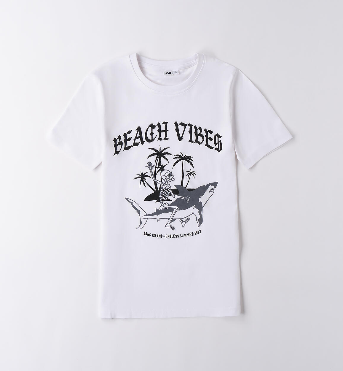 Maglietta da ragazzo iDO BIANCO iDO