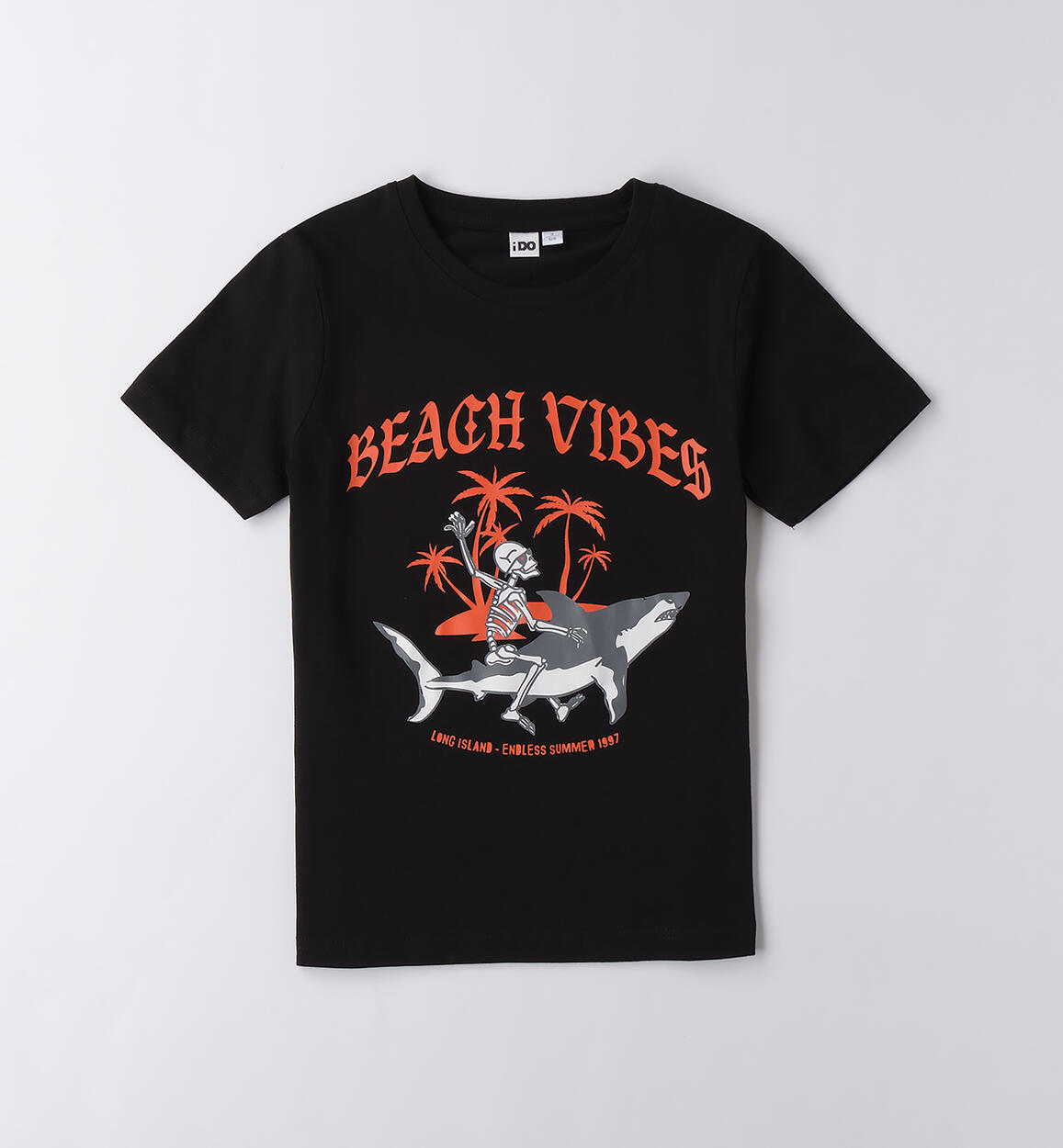 Maglietta da ragazzo iDO NERO iDO