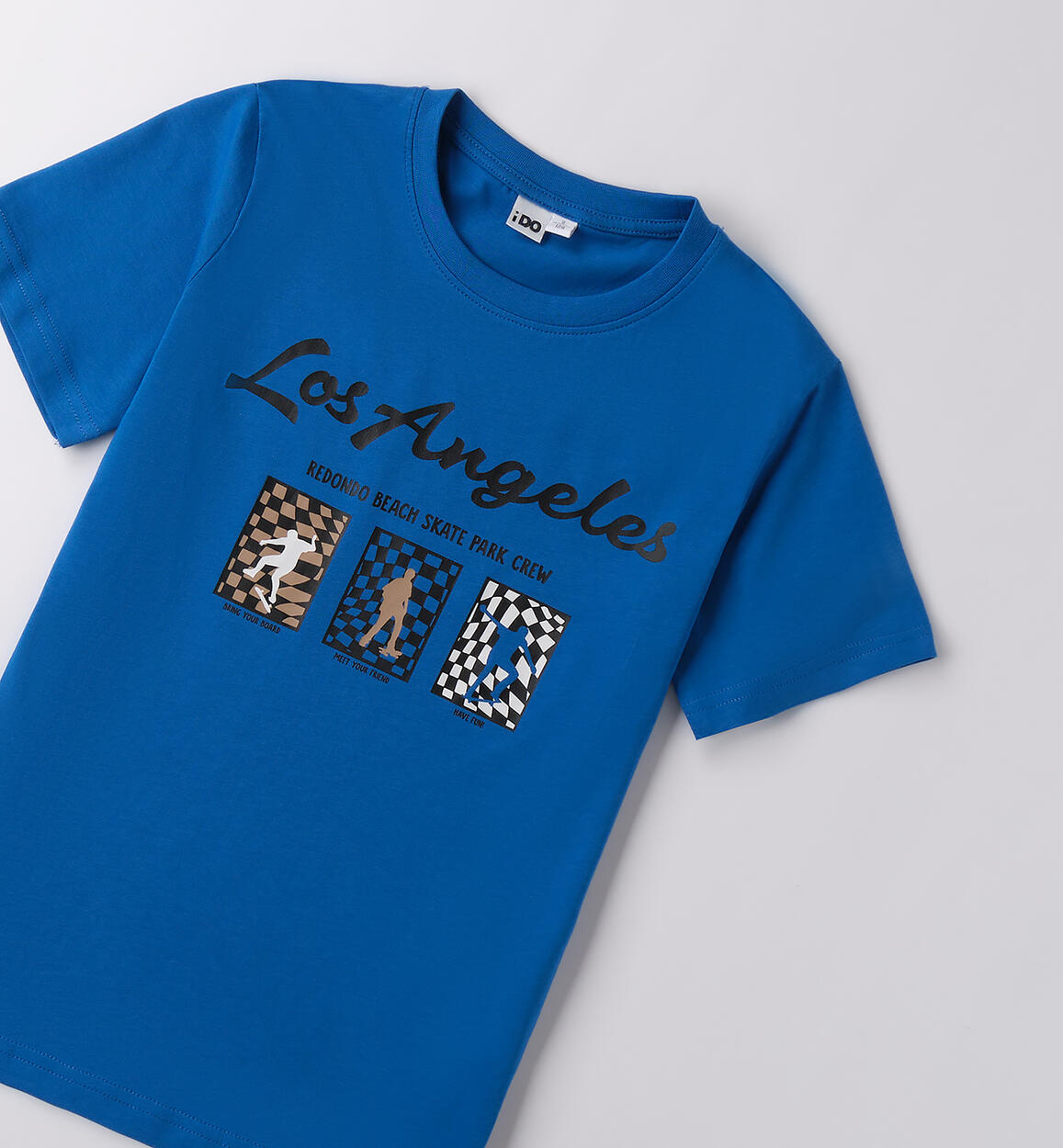 Maglietta da ragazzo TURCHESE-3743 - 2434B635G2