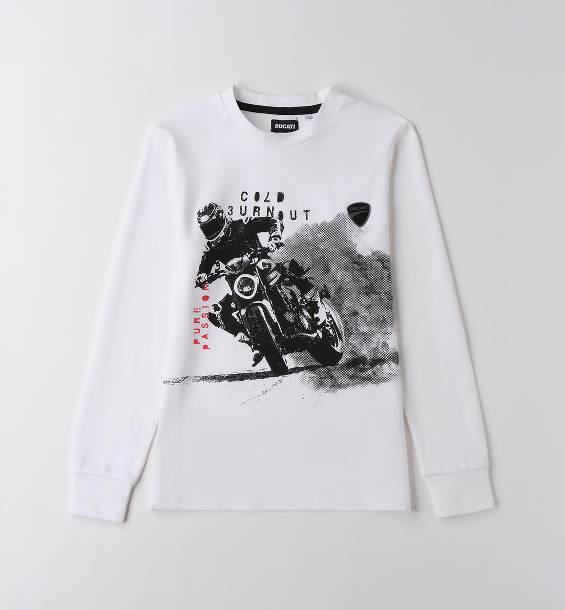 Maglietta Ducati per ragazzo BIANCO DUCATI