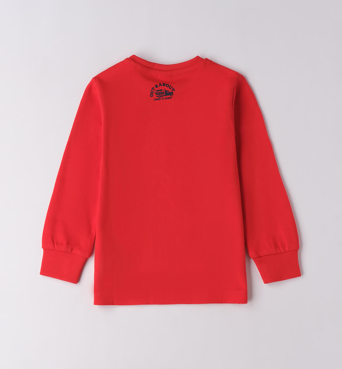Maglietta girocollo bambino  ROSSO-2236 - 1204F24900
