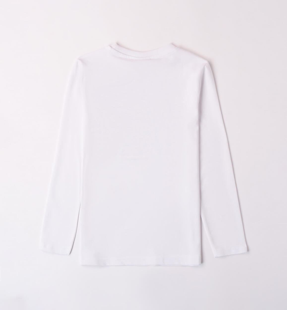 Maglietta girocollo con stampa BIANCO-0261 - 242S712000