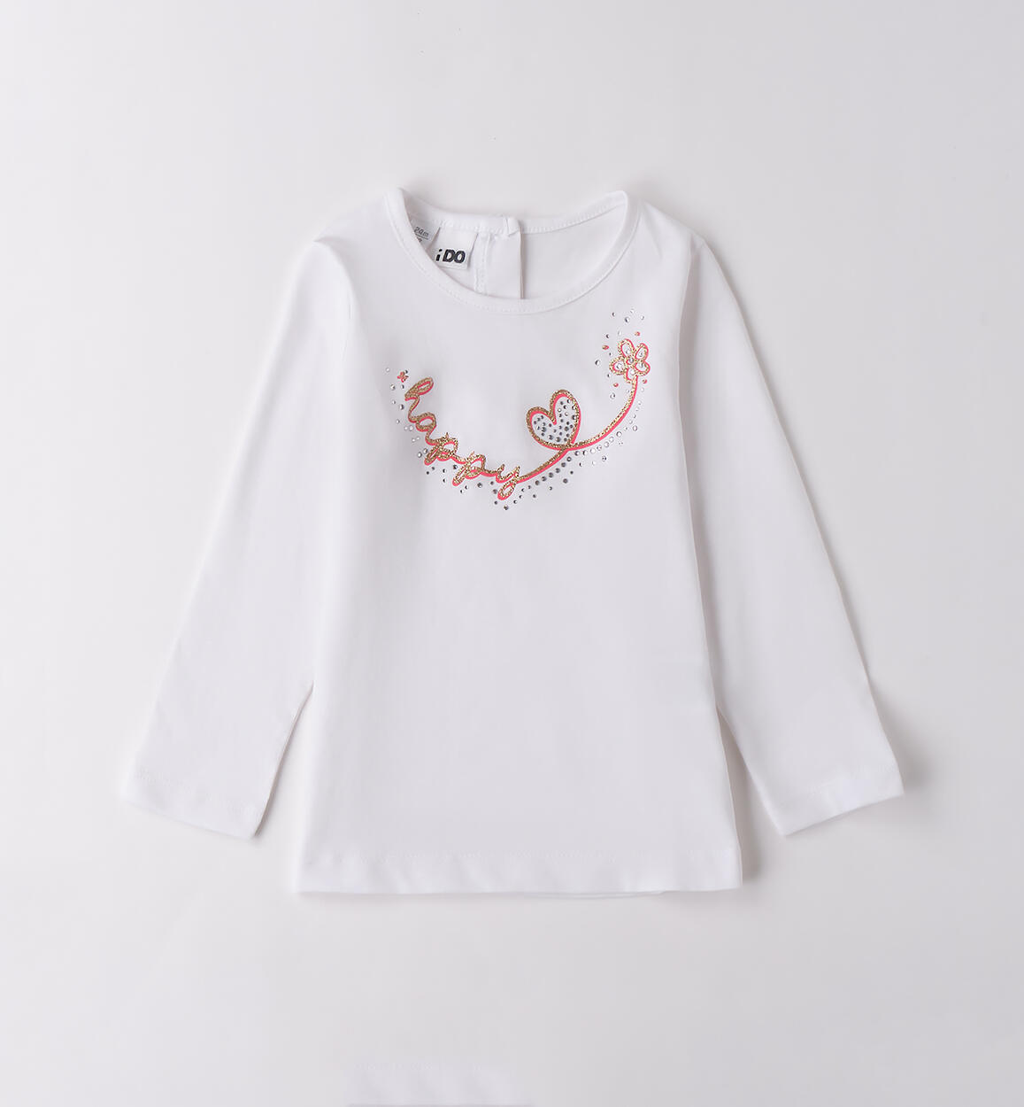 Maglietta iDO bambina BIANCO iDO