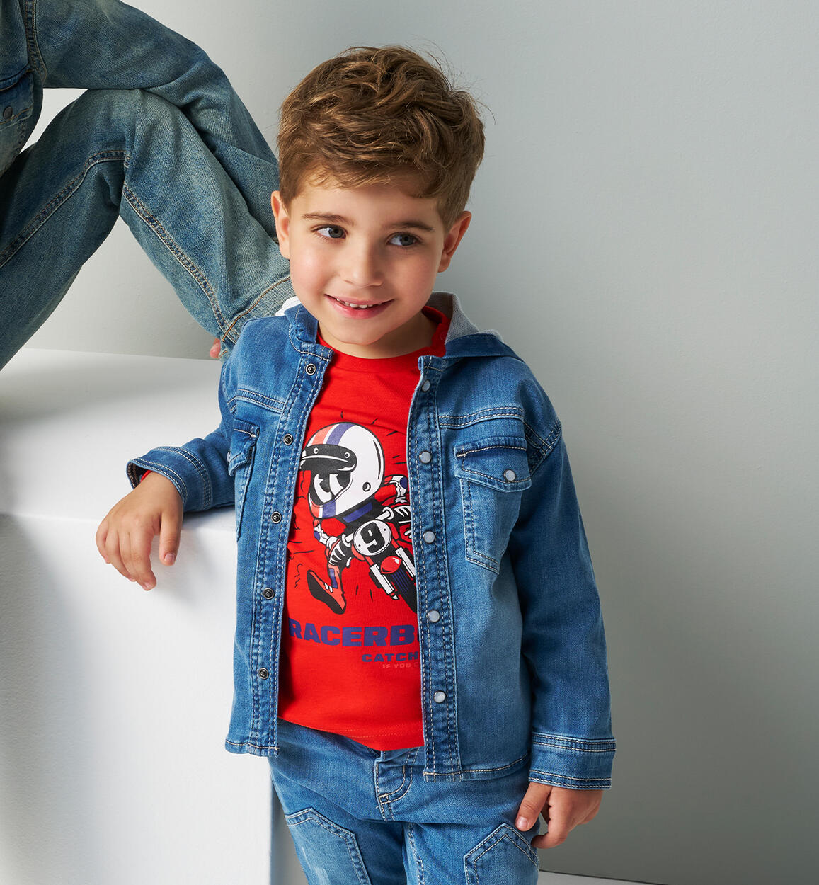 Maglietta iDO bambino ROSSO iDO