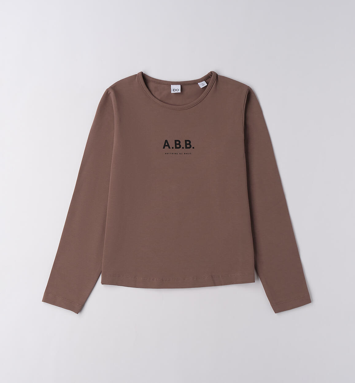 Maglietta iDO modello unisex MARRONE iDO