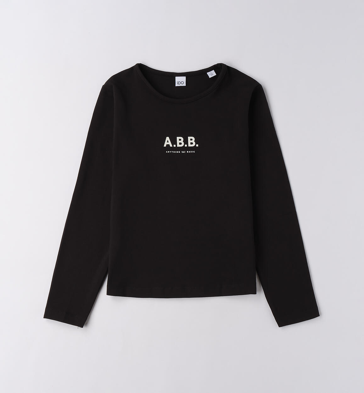 Maglietta iDO modello unisex NERO iDO