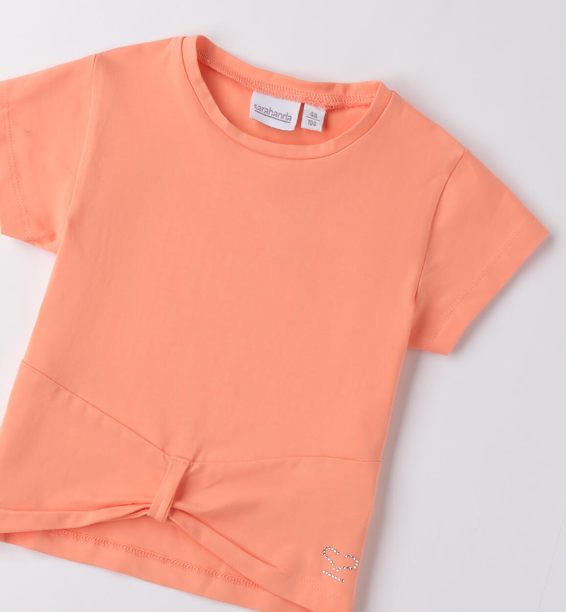 Maglietta manica corta bambina DESERT FLOWER PEACH -2124 - 1490B31700