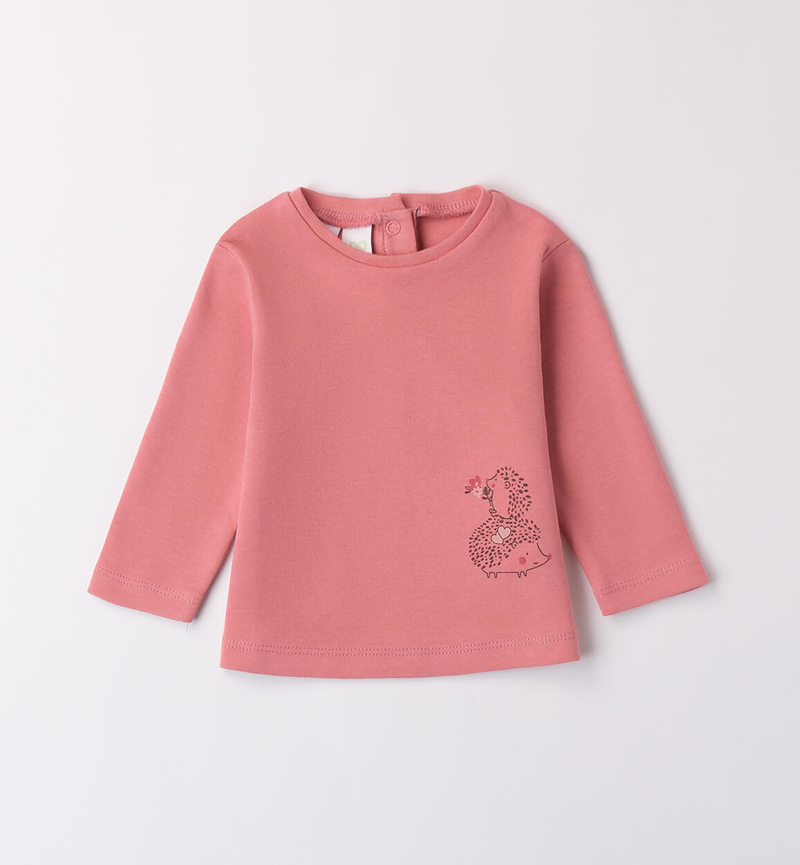 Maglietta manica lunga neonata ROSA iDO
