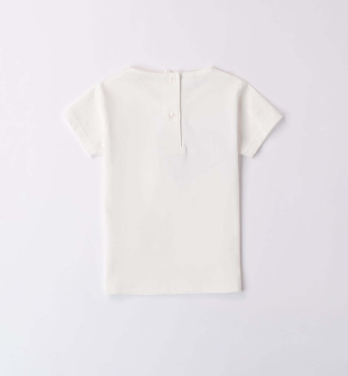 Maglietta maniche corte bambina PANNA-0112 - 1494B36000