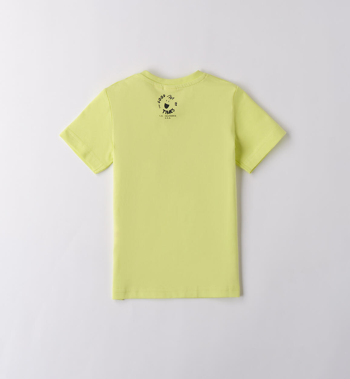 Maglietta maniche corte bambino GIALLO-5241 - 1214B45600