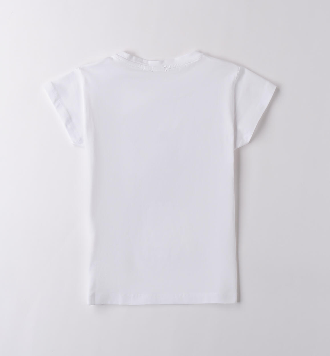 Maglietta maniche corte ragazza BIANCO-0113 - 2474B84400