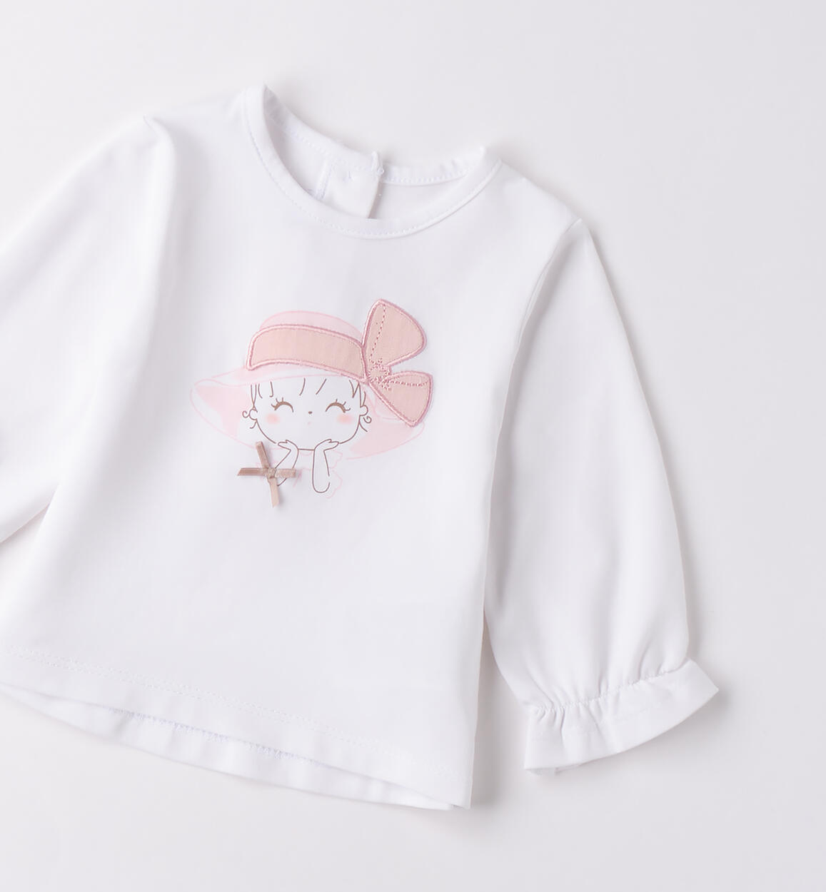 Maglietta Minibanda per bimba BIANCO-0113 - 0483B70800