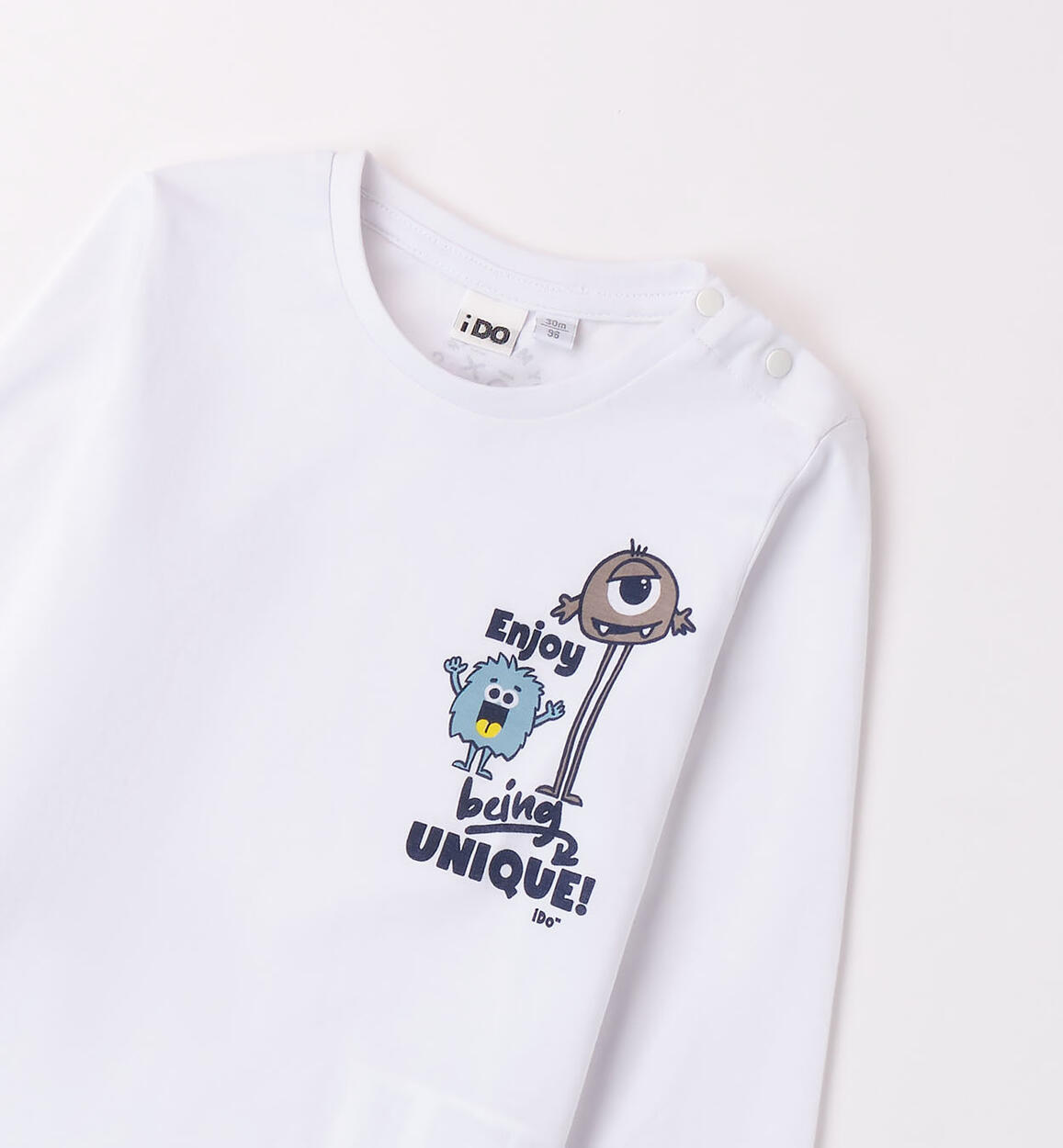 Maglietta monster per bambino BIANCO-0113 - 1204821200