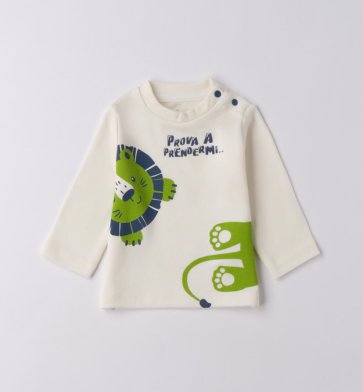 Maglietta neonato iDOMini PANNA iDO