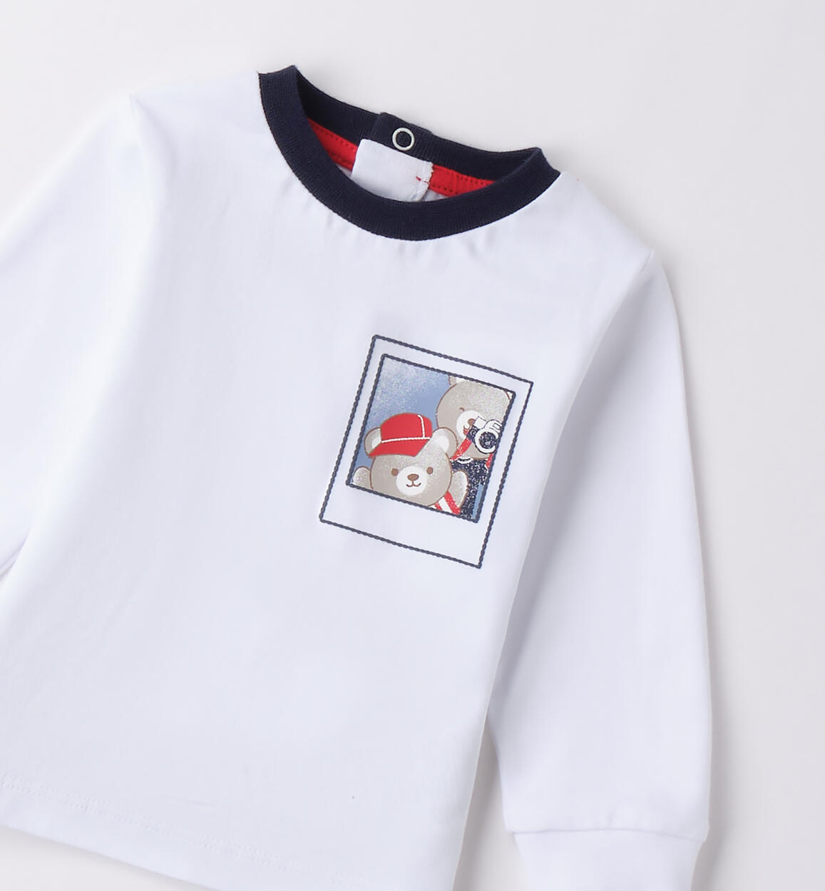 Maglietta neonato Minibanda BIANCO-0113 - 0203B61100