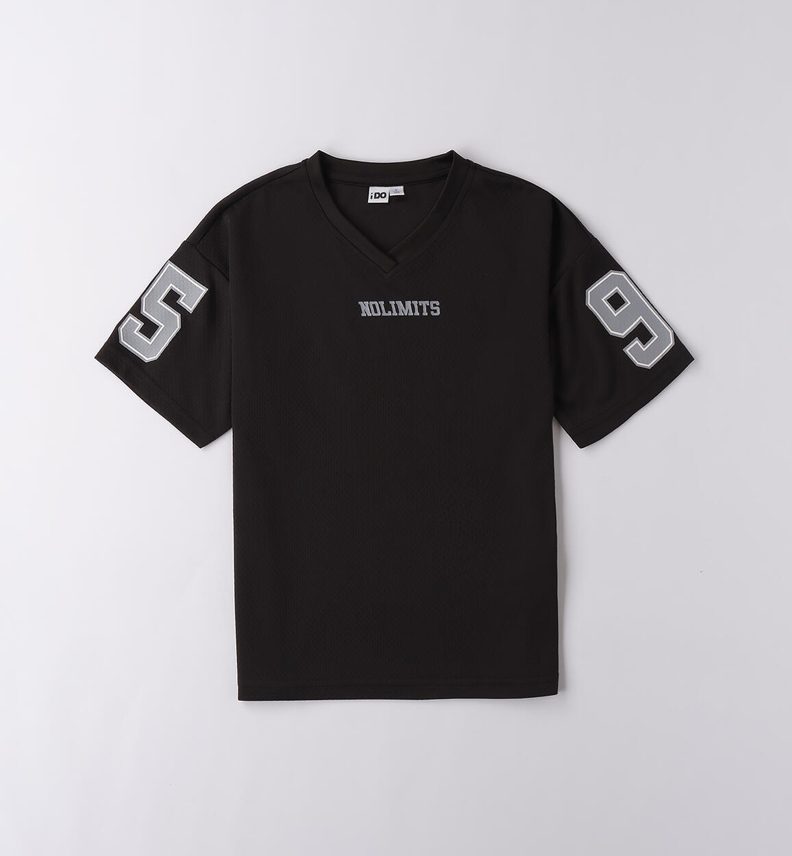 Maglietta over ragazzo NERO iDO