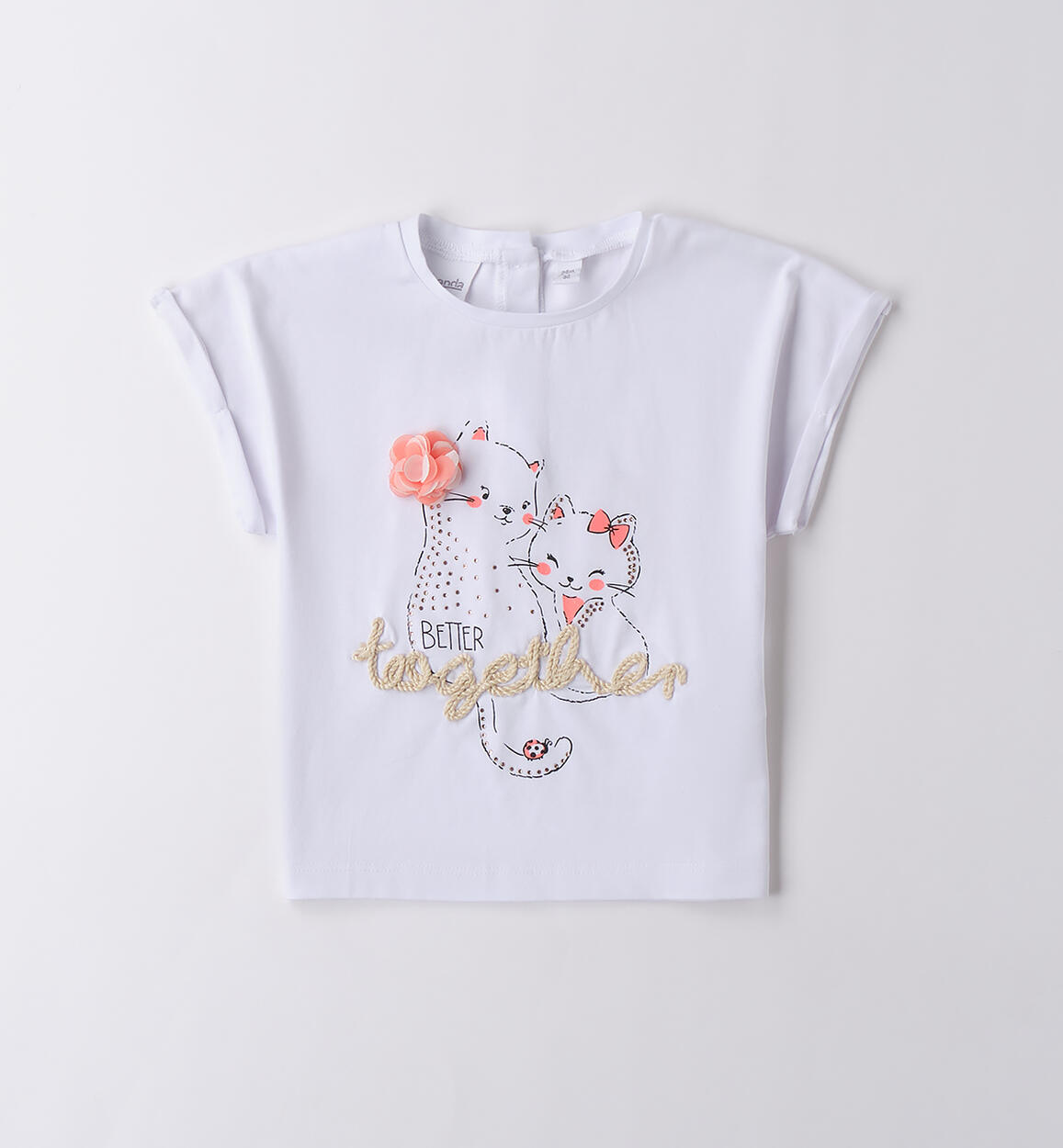 Maglietta per bambina BIANCO Sarabanda