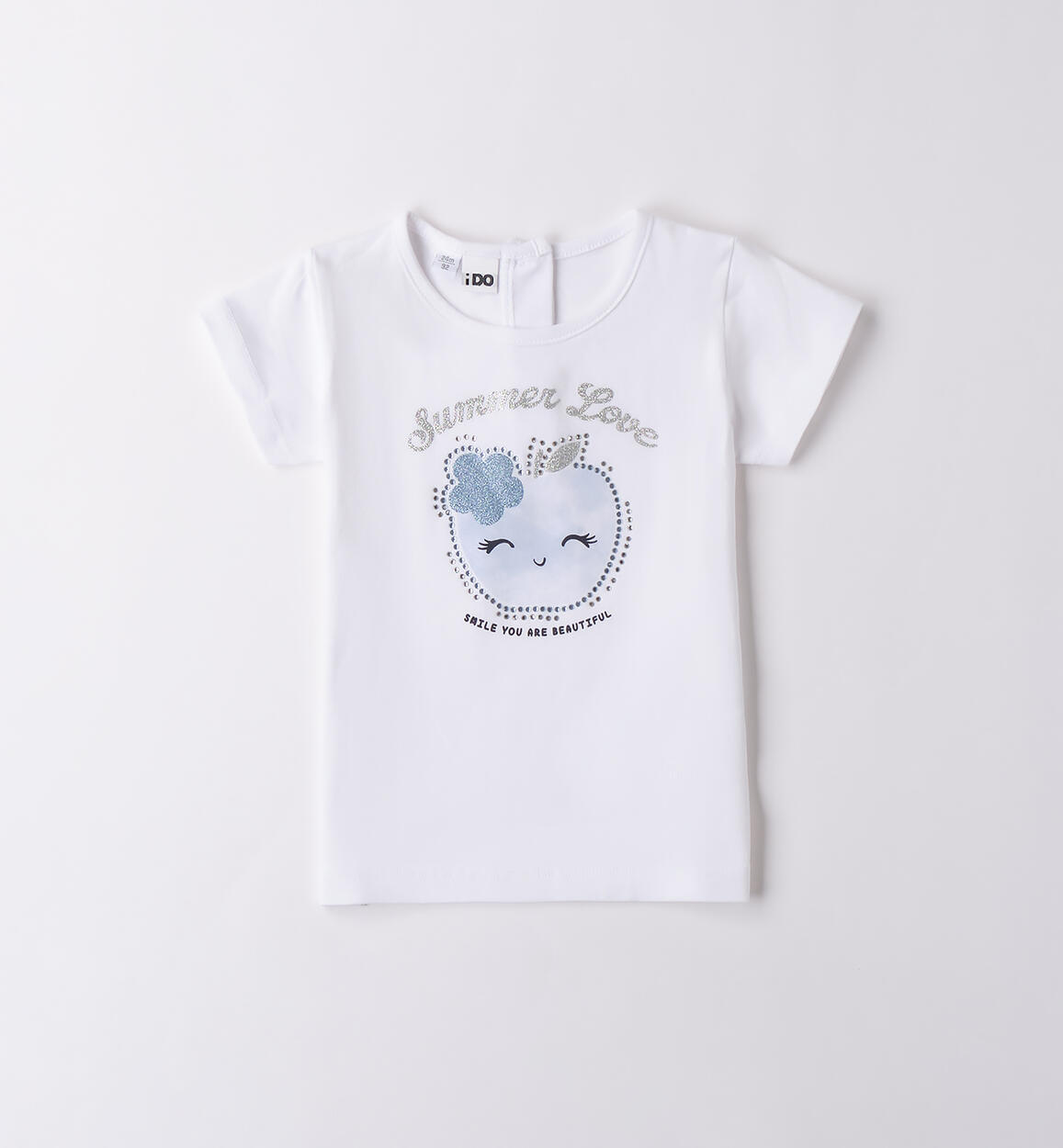 Maglietta per bambina BIANCO iDO