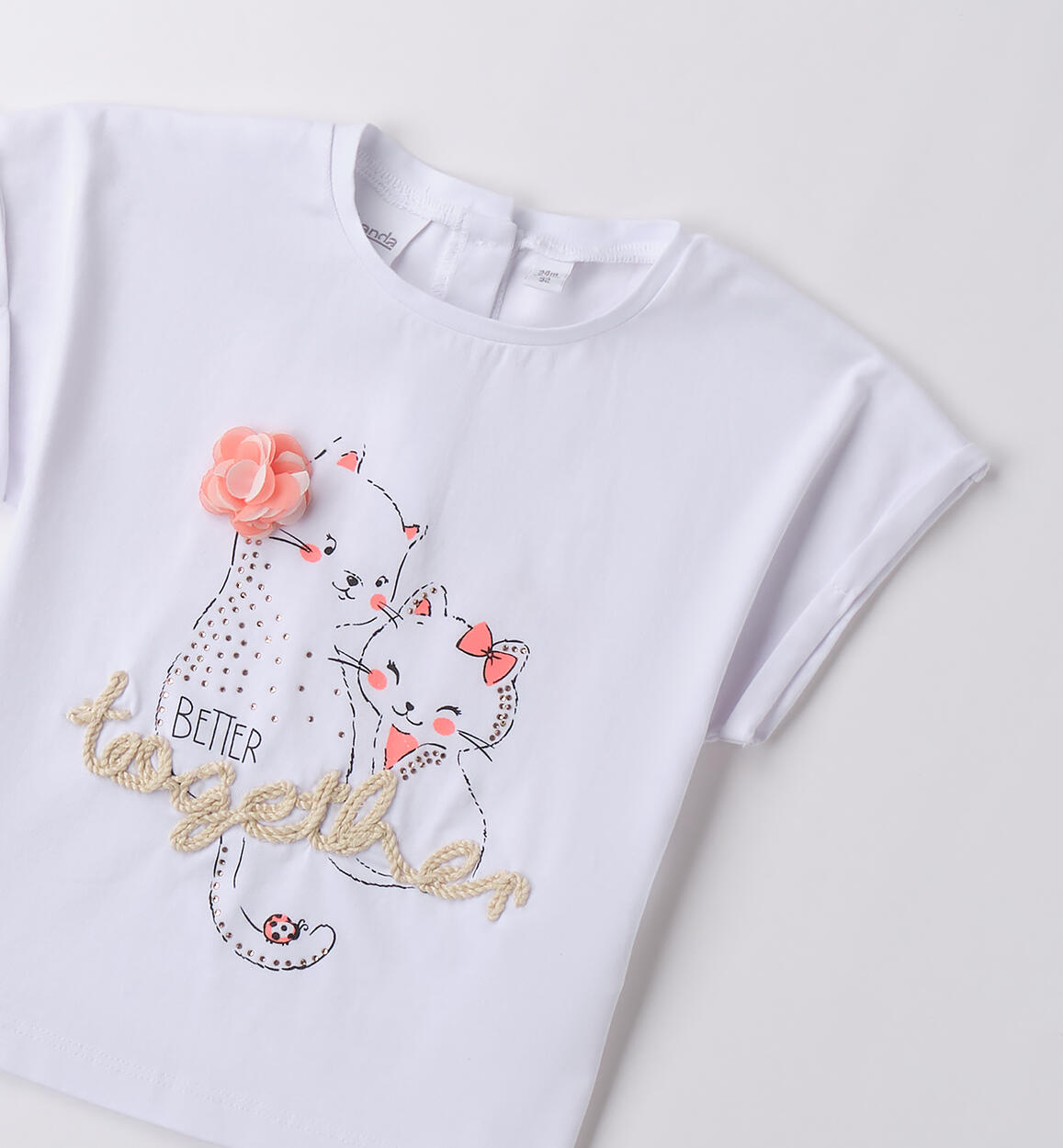 Maglietta per bambina BIANCO-0113 - 1490B31900