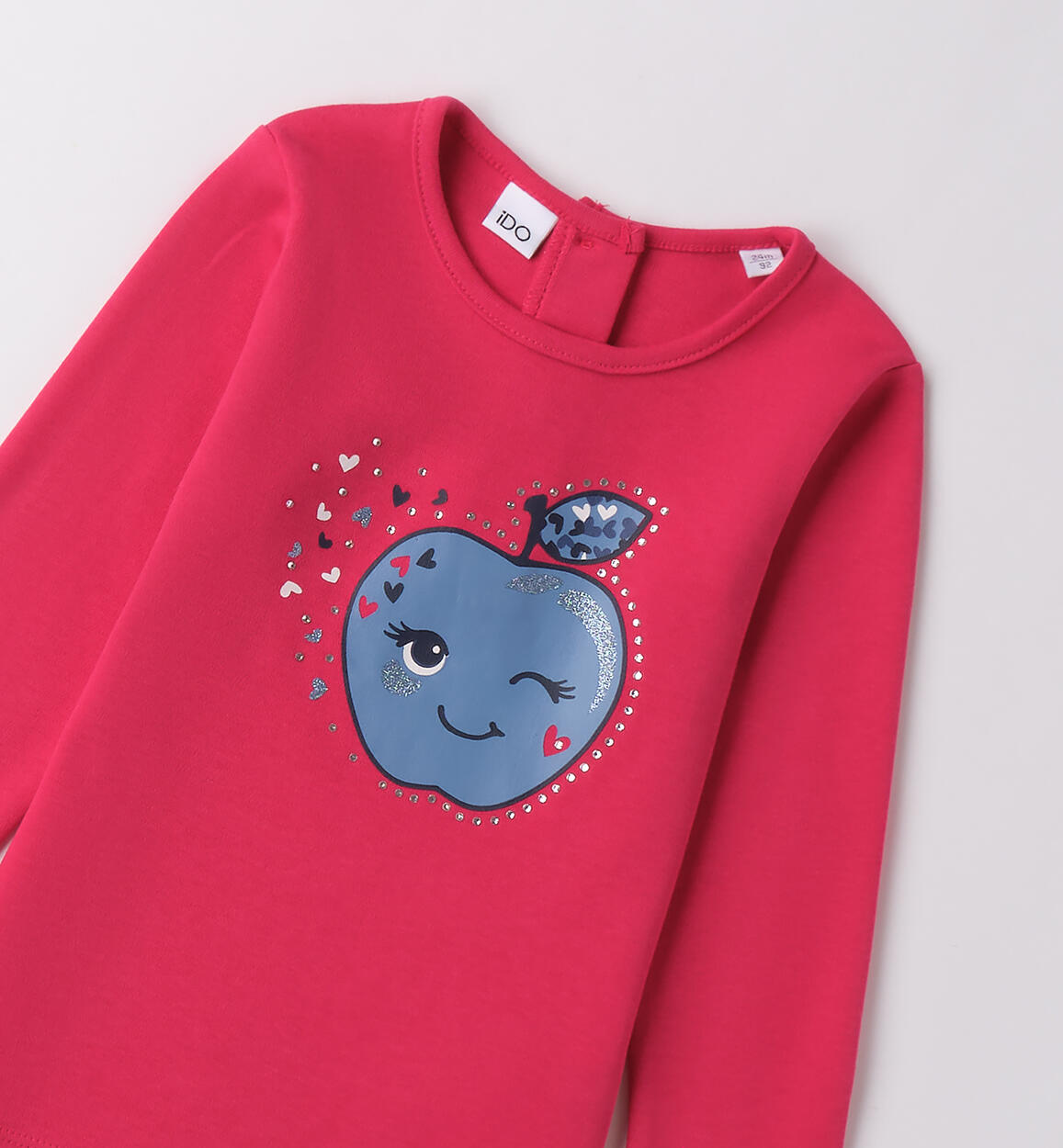 Maglietta per bambina in cotone FRAGOLA-2365 - 1484F299G2