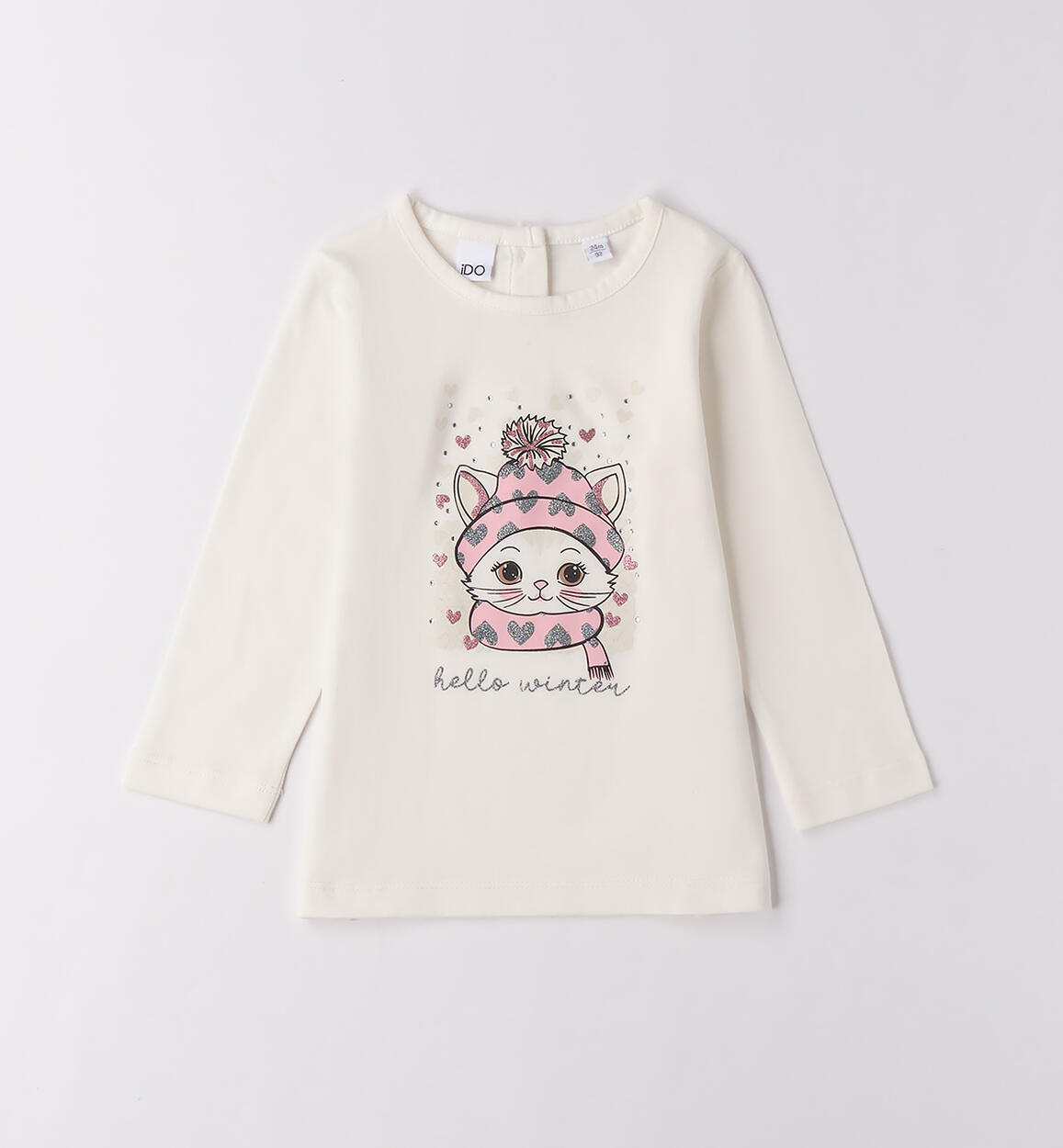 Maglietta per bambina PANNA iDO
