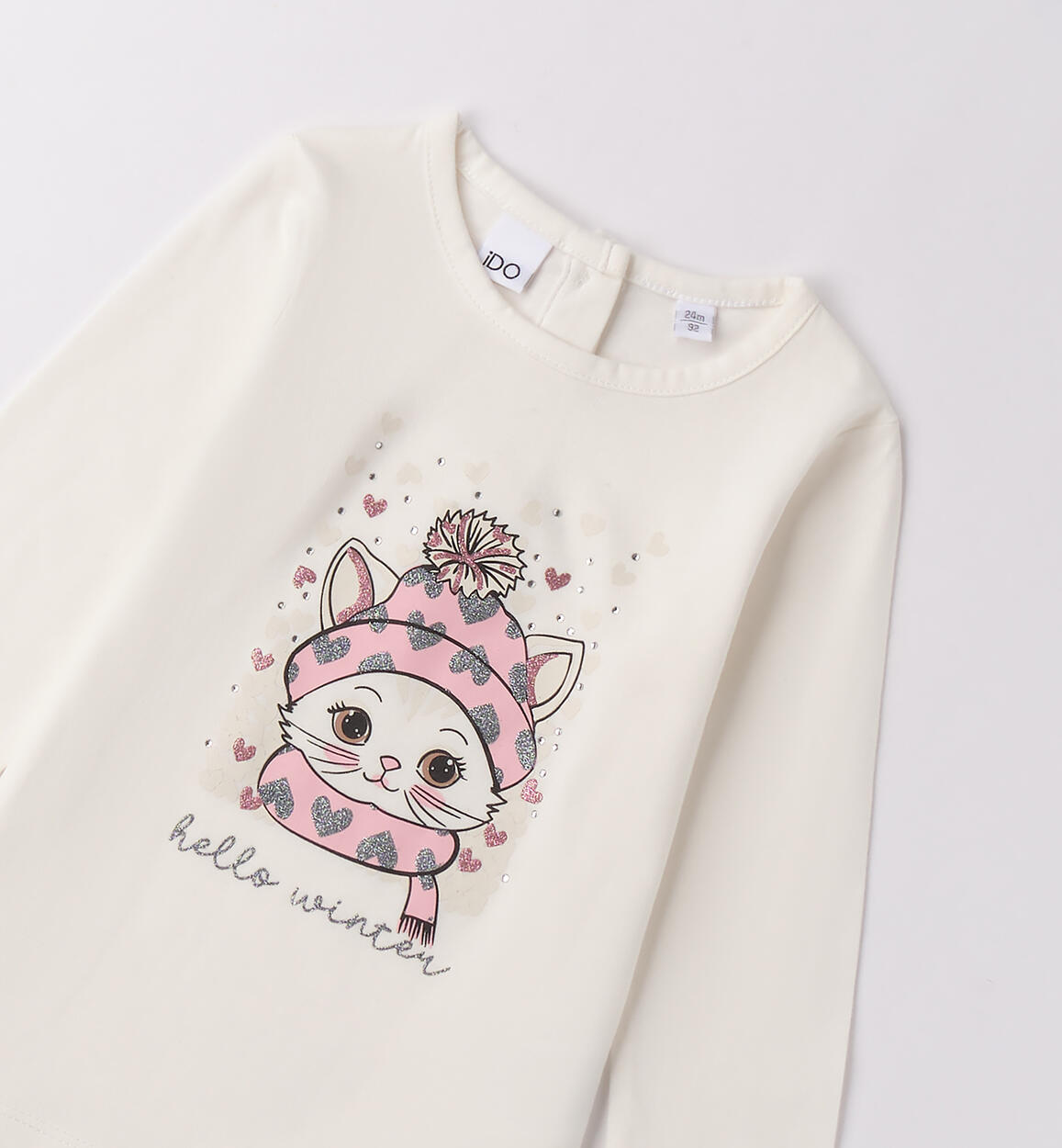 Maglietta per bambina PANNA-0112 - 1484F76600