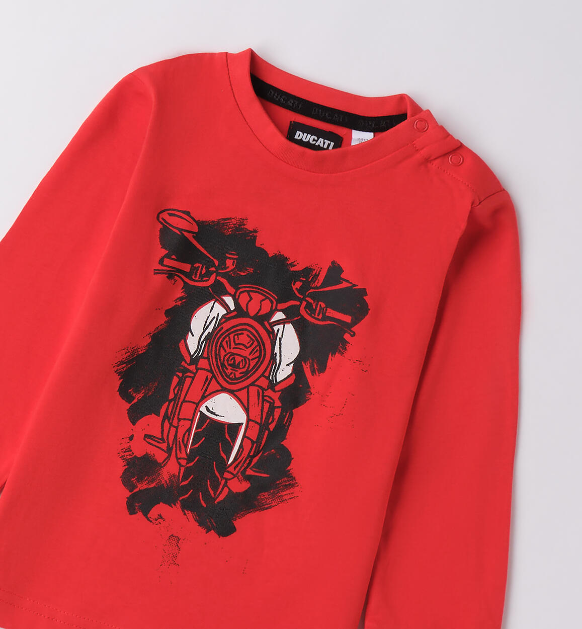 T-shirt for boys by Ducati ROSSO-2236 - 120GF60700