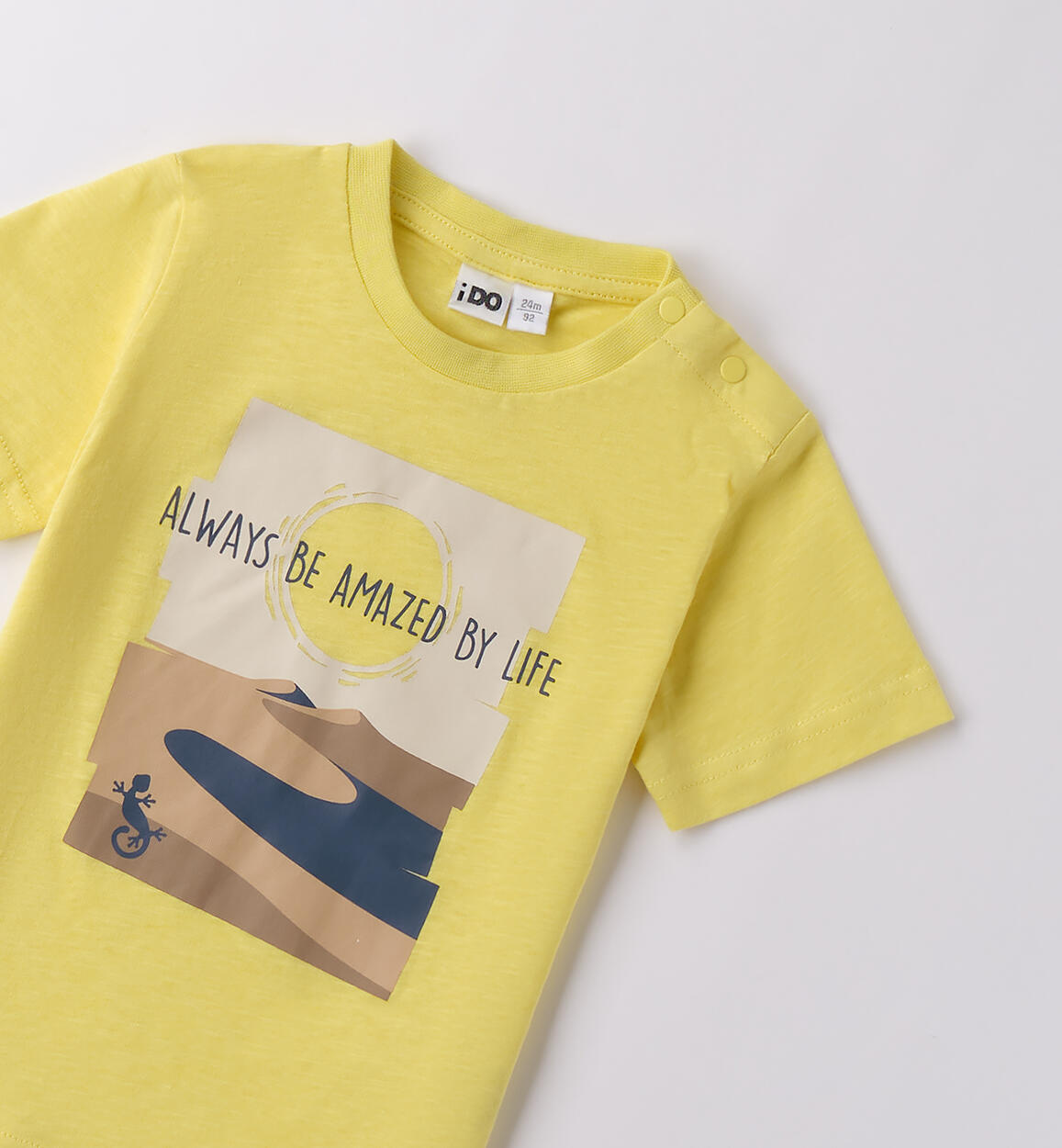 Maglietta per bambino iDO GIALLO-1425 - 1214B45000
