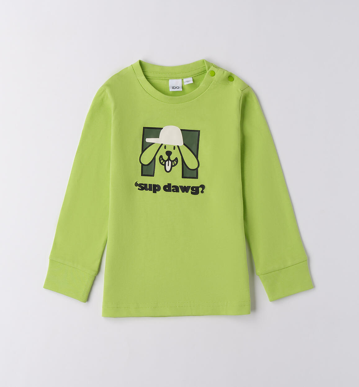 Maglietta per bambino VERDE iDO