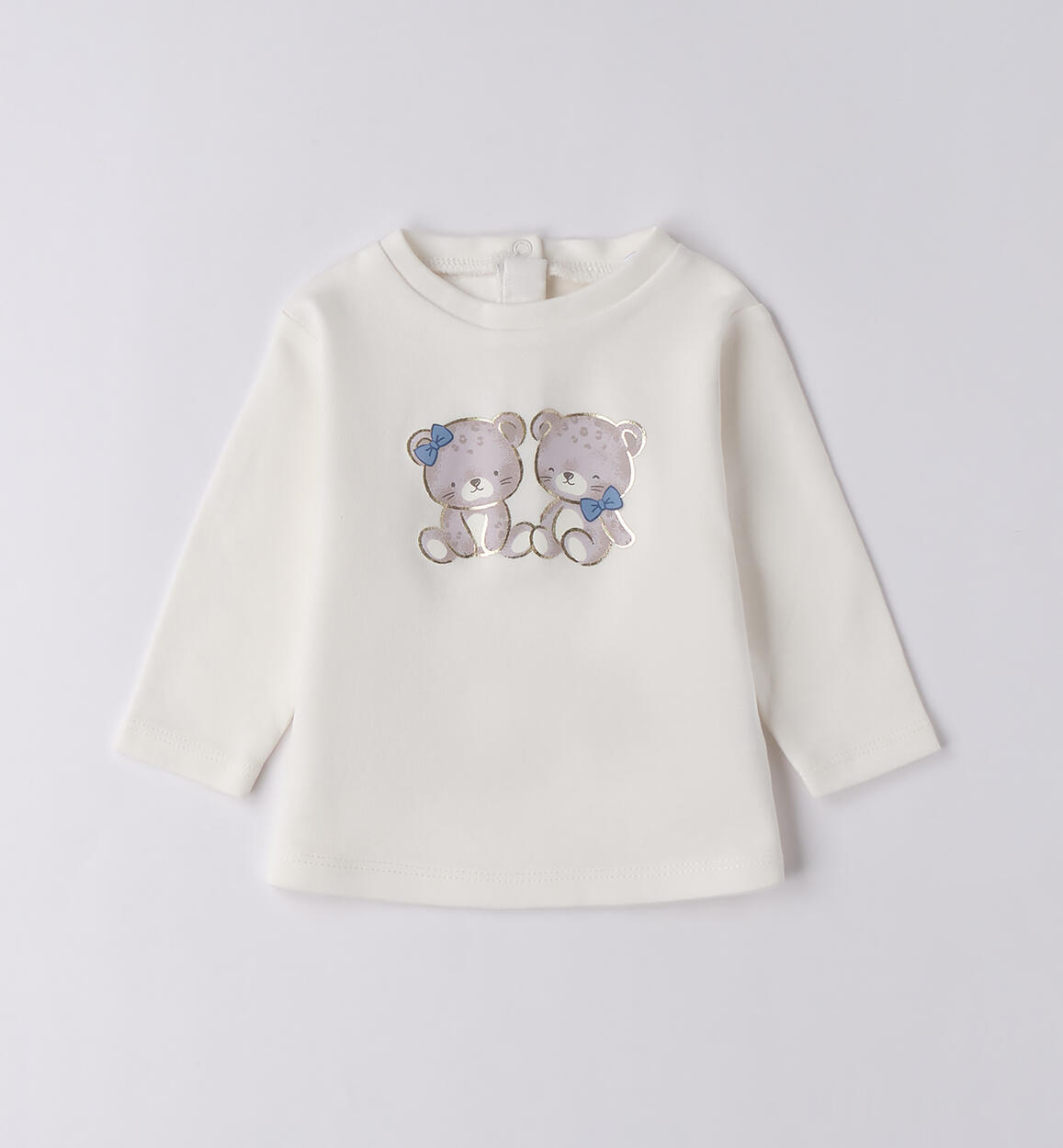 Maglietta per bimba neonata PANNA iDO