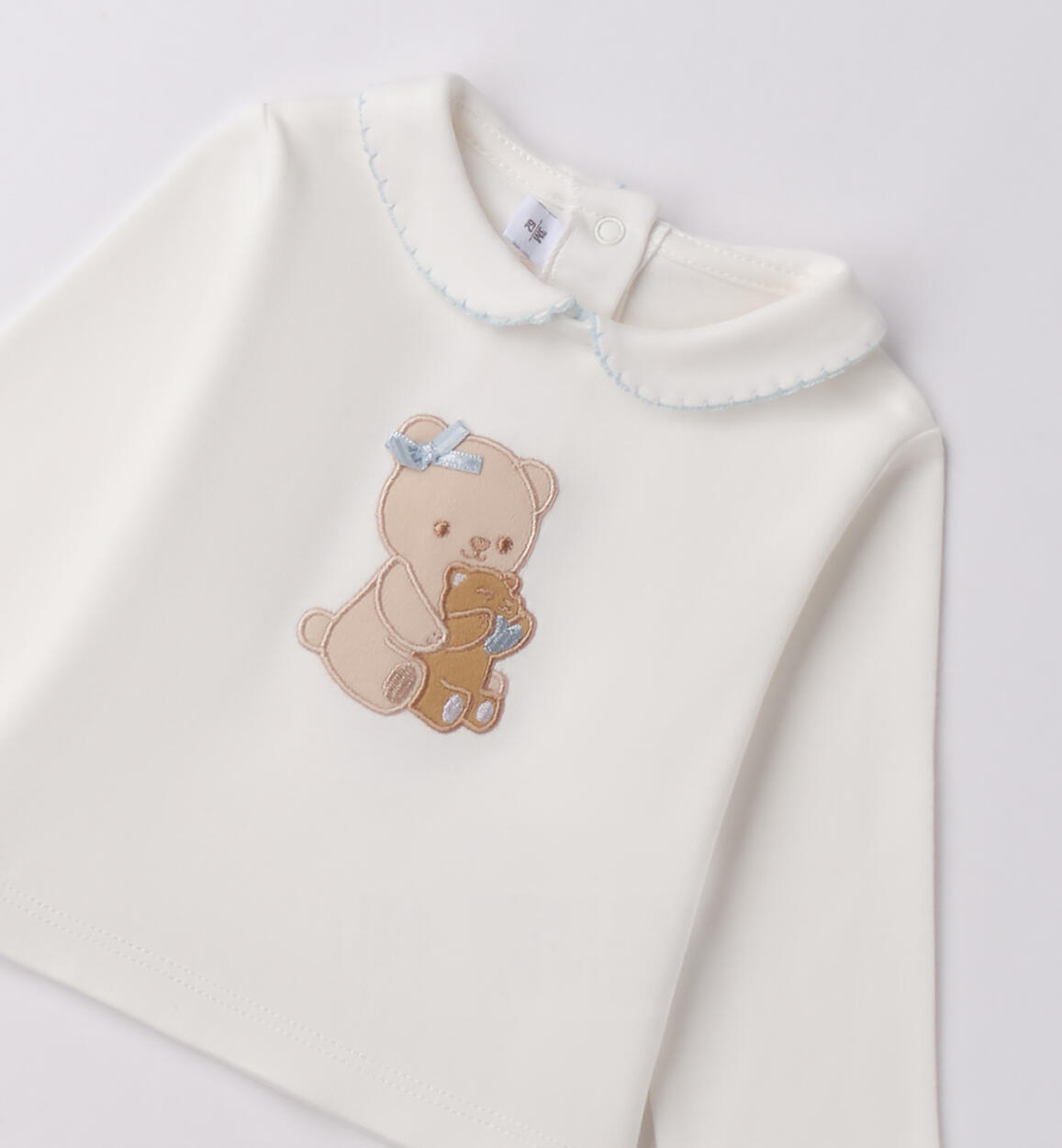 Maglietta per bimba neonata PANNA-0112 - 0483F74900