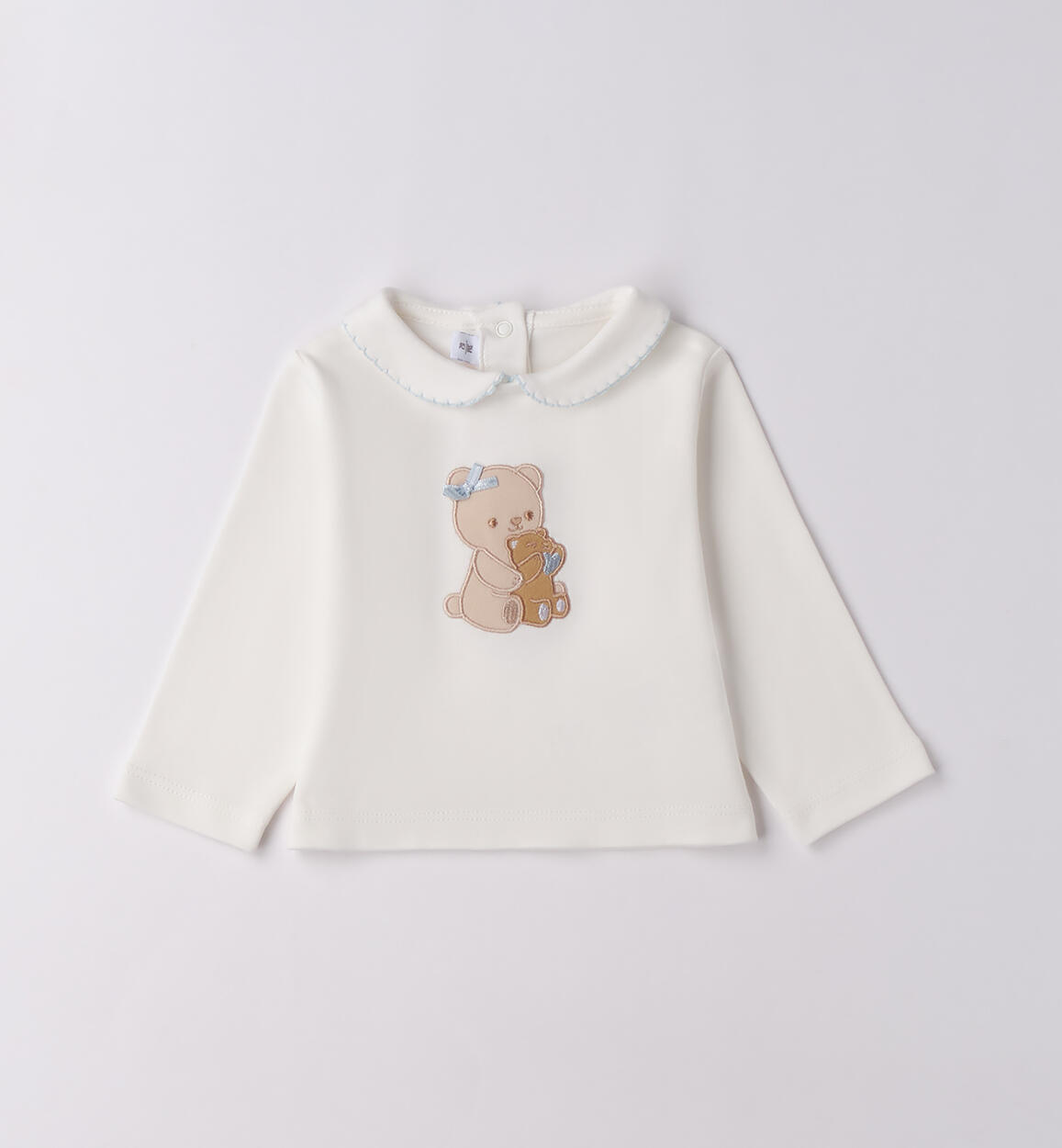 Maglietta per bimba neonata PANNA-0112 - 0483F74900