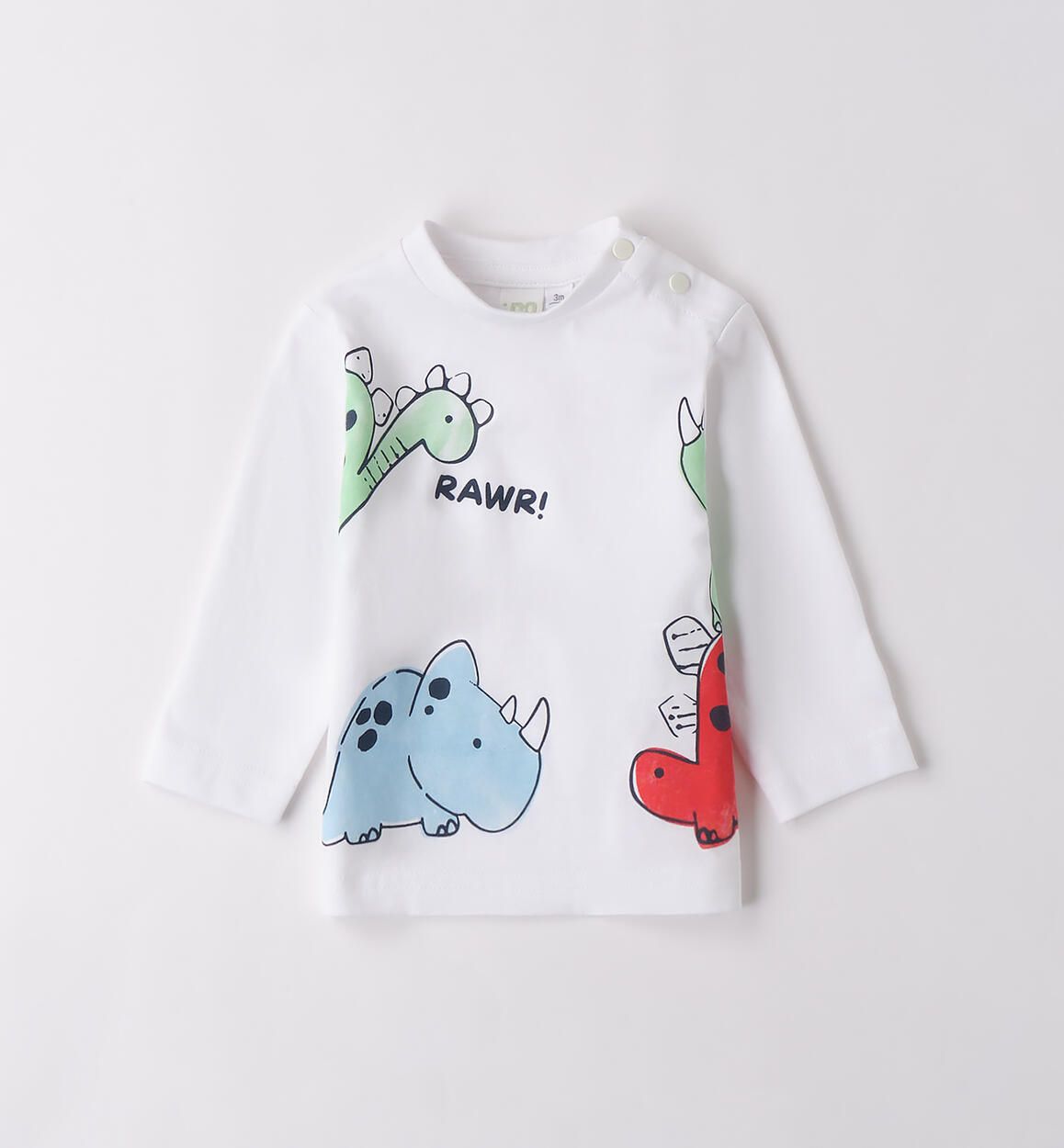 Maglietta per neonato BIANCO iDO