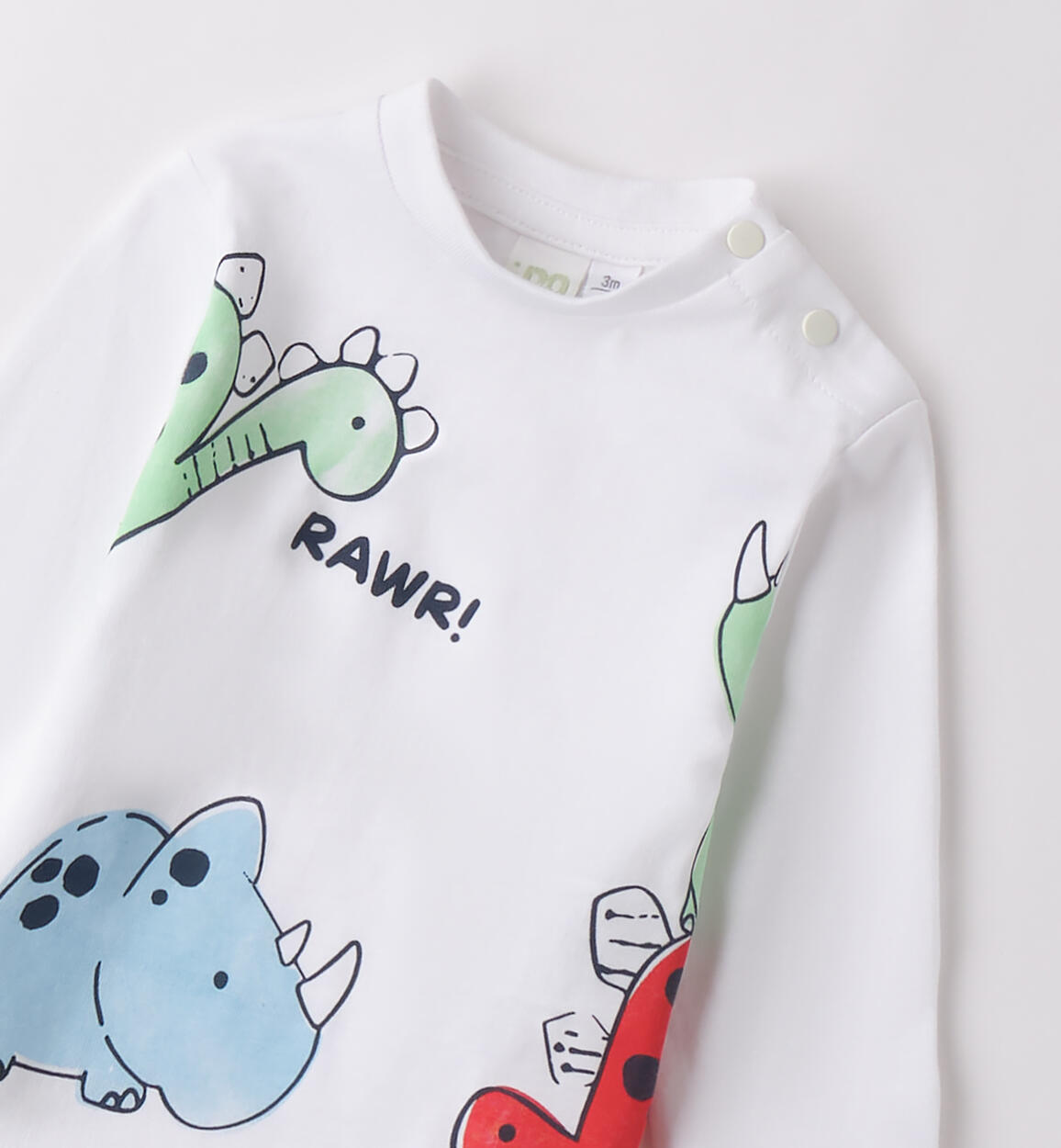 Maglietta per neonato BIANCO-0113 - 0204B06900