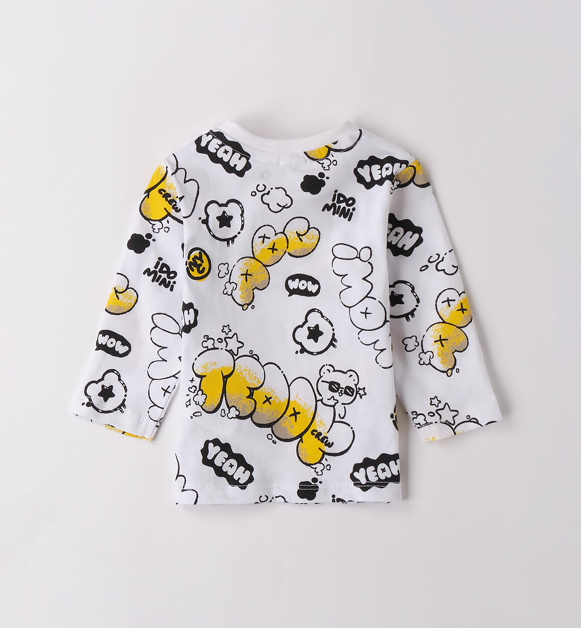 Maglietta per neonato iDO BIANCO-ANTRACITE-6BDN - 0204B03600