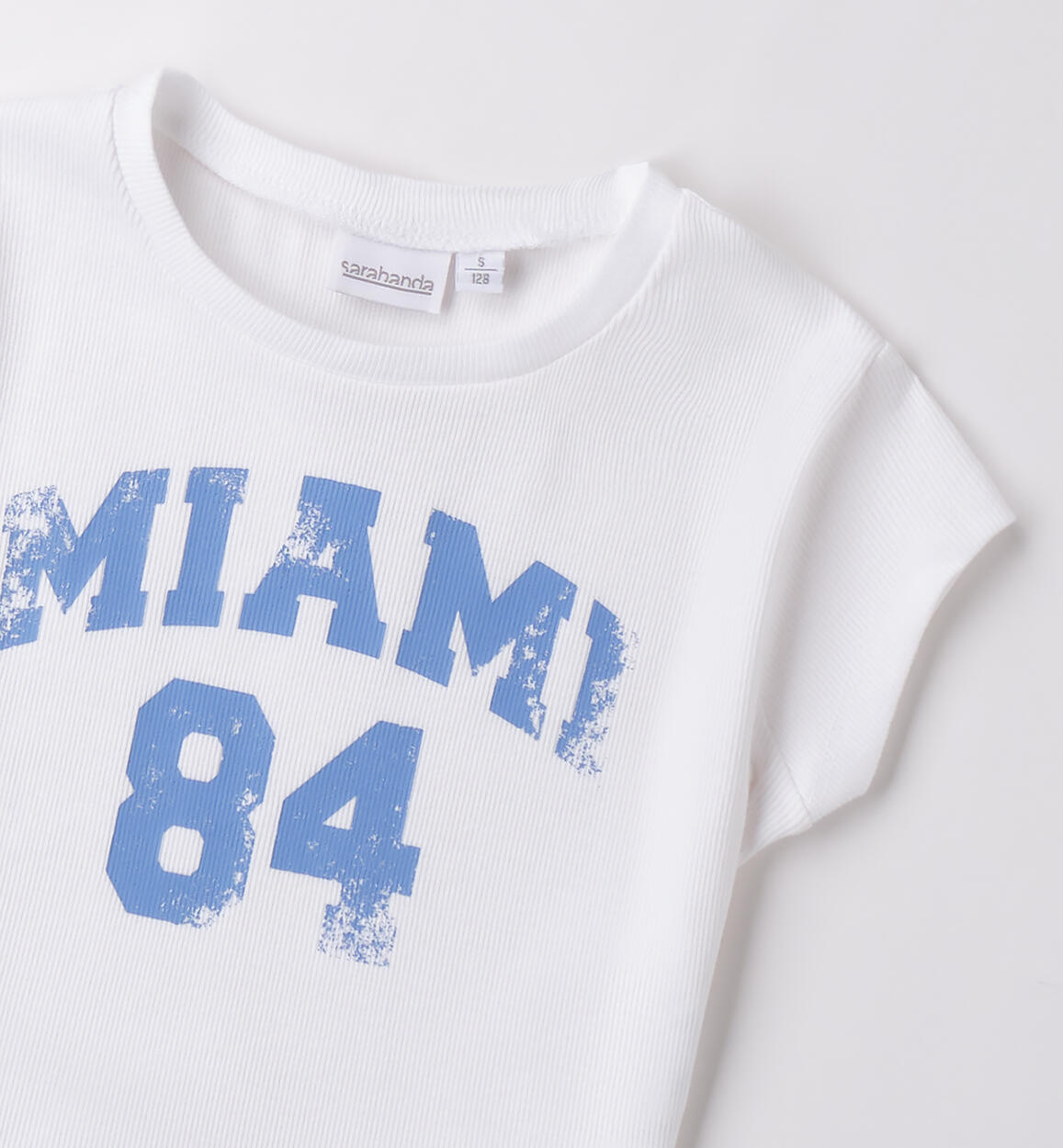 Maglietta per ragazza BIANCO-0113 - 2470B44000