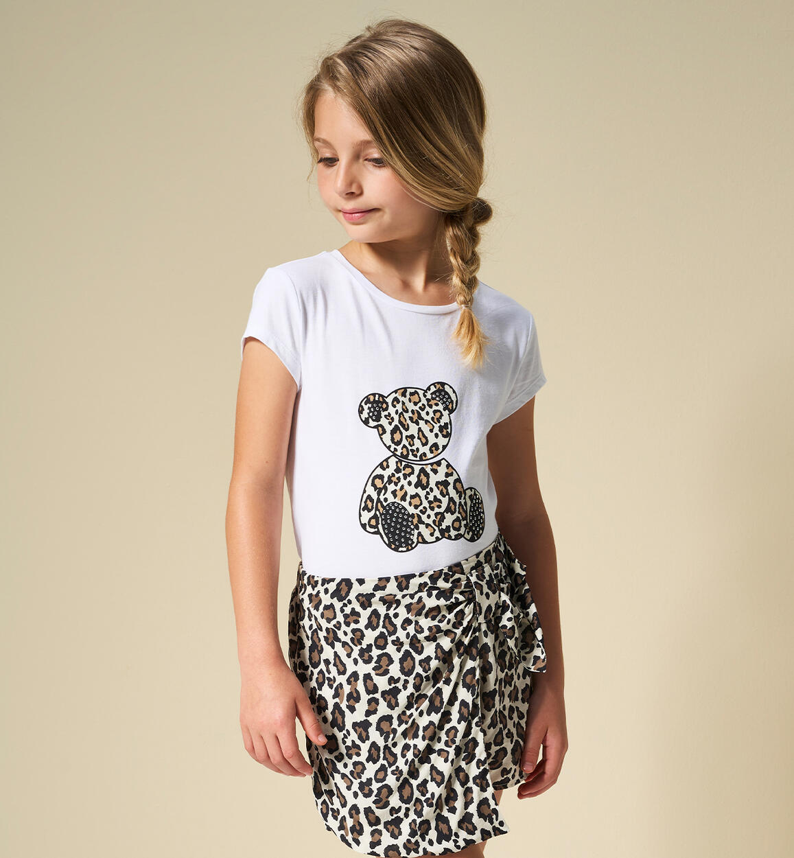 Maglietta per ragazza BIANCO Sarabanda