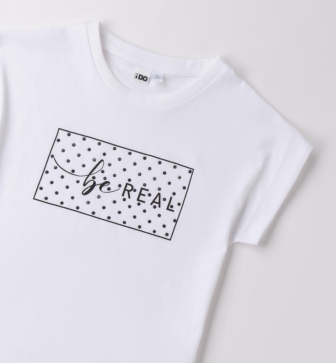 Maglietta per ragazza BIANCO-0113 - 2474B72600