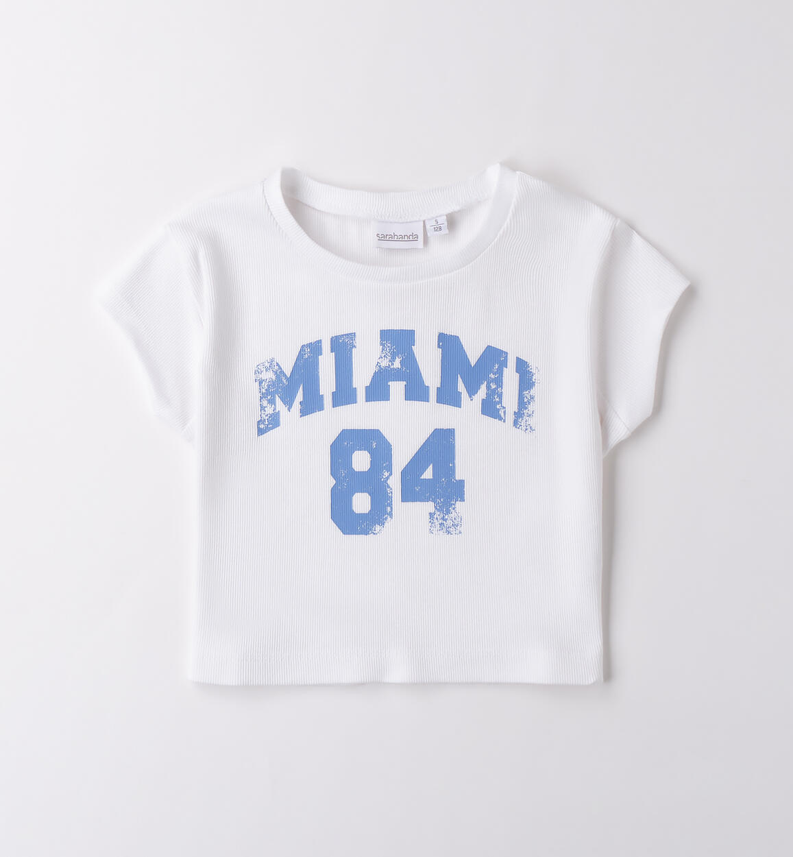 Maglietta per ragazza BIANCO-0113 - 2470B44000