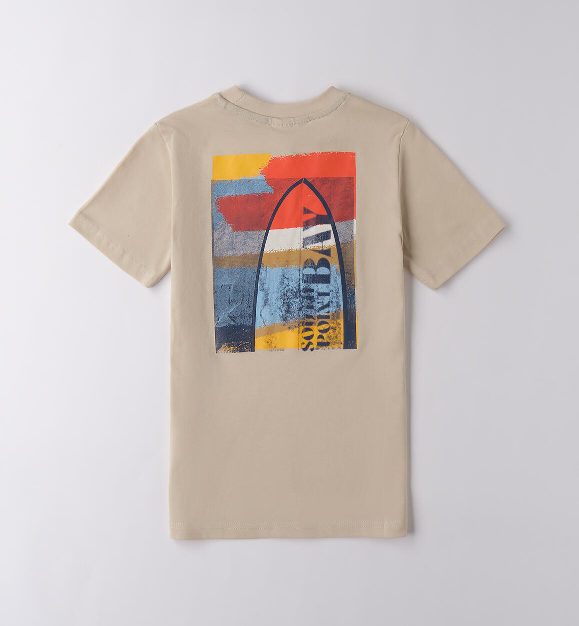 Maglietta per ragazzo BEIGE-0172 - 2430B74500