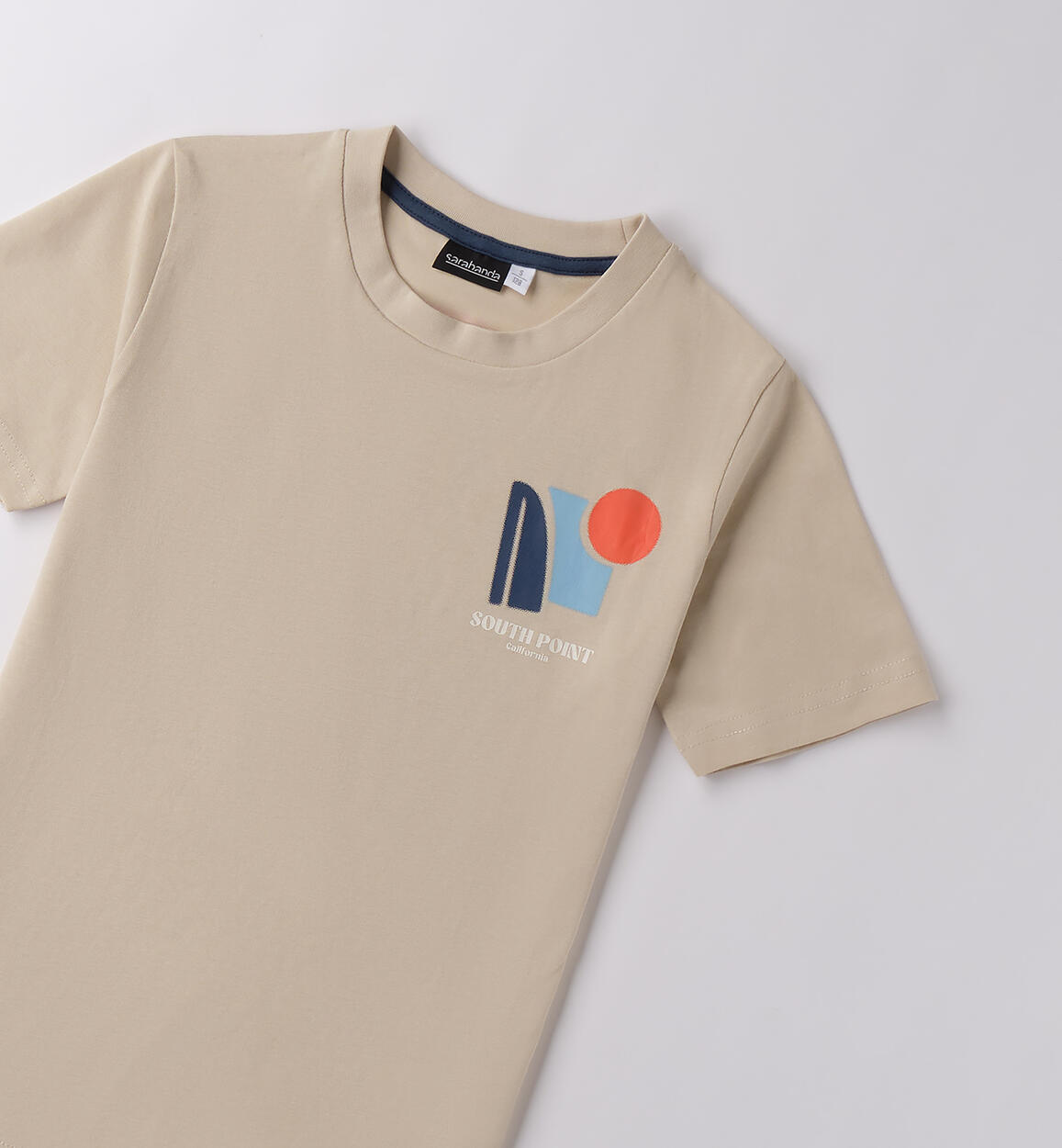 Maglietta per ragazzo BEIGE-0172 - 2430B74500