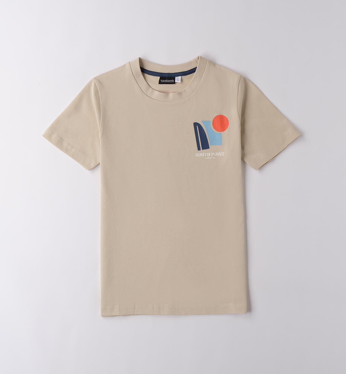 Maglietta per ragazzo BEIGE-0172 - 2430B74500