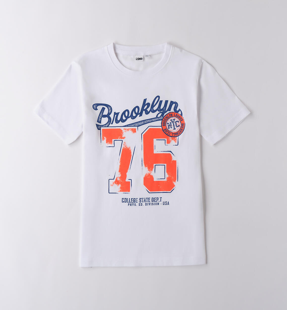 Maglietta per ragazzo BIANCO iDO