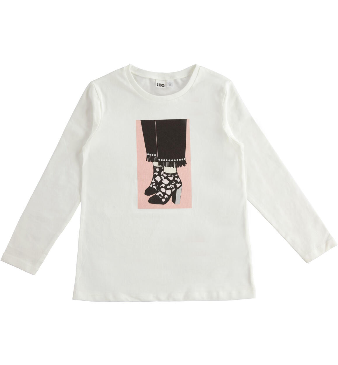 Girl¿s cotton t-shirt from 8 to 16 years old iDO CREAM iDO
