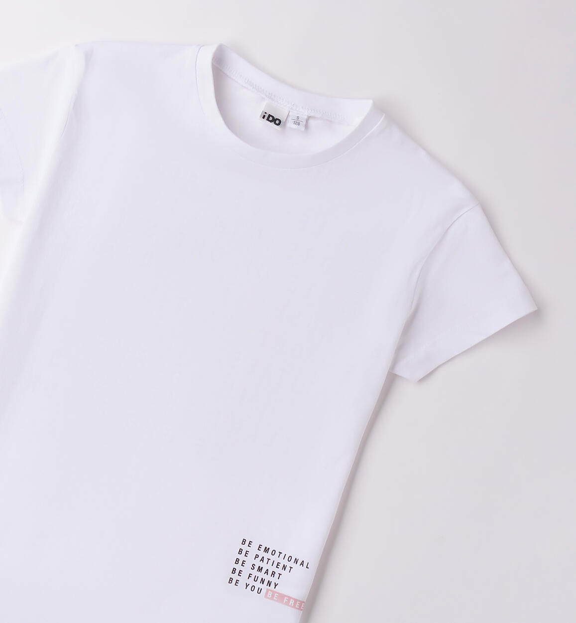 Maglietta ragazza maniche corte BIANCO-0113 - 2474B70700